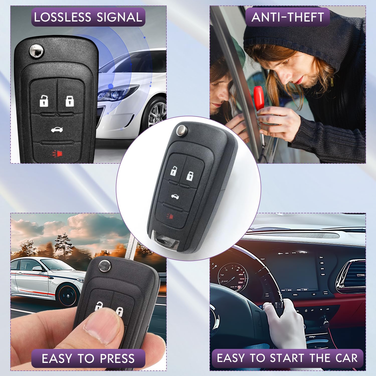BHUMKEY fob held in hand showing compact size and comfortable grip for everyday carry