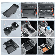 BIBIBO closeup of tray compartments highlighting secure organization and quick access