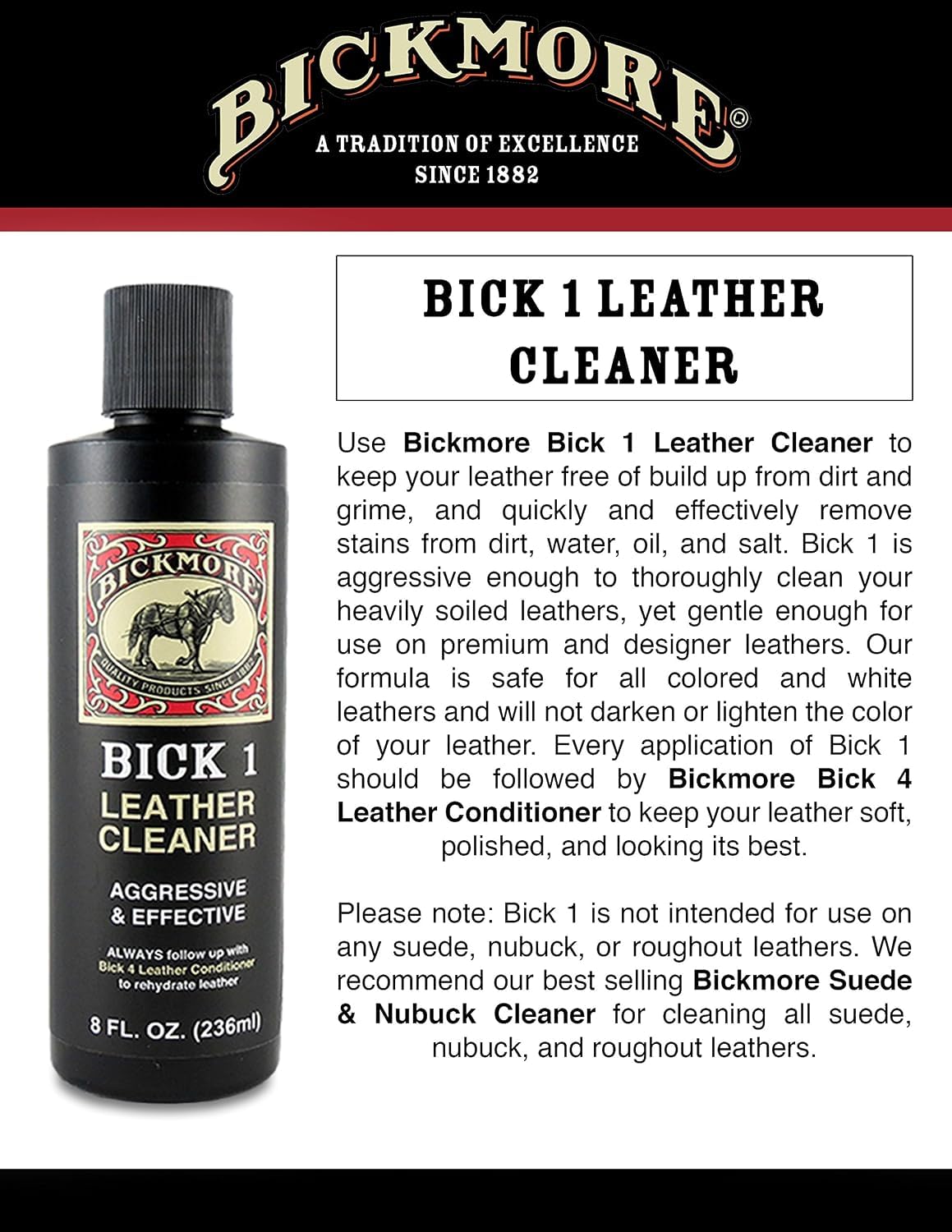 Bickmore liquid texture detail highlighting formulation clarity