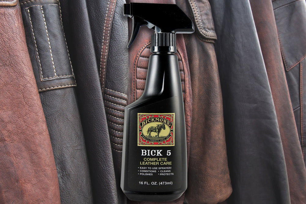 Bickmore Bick 5 before and after boot restoring appearance and suppleness