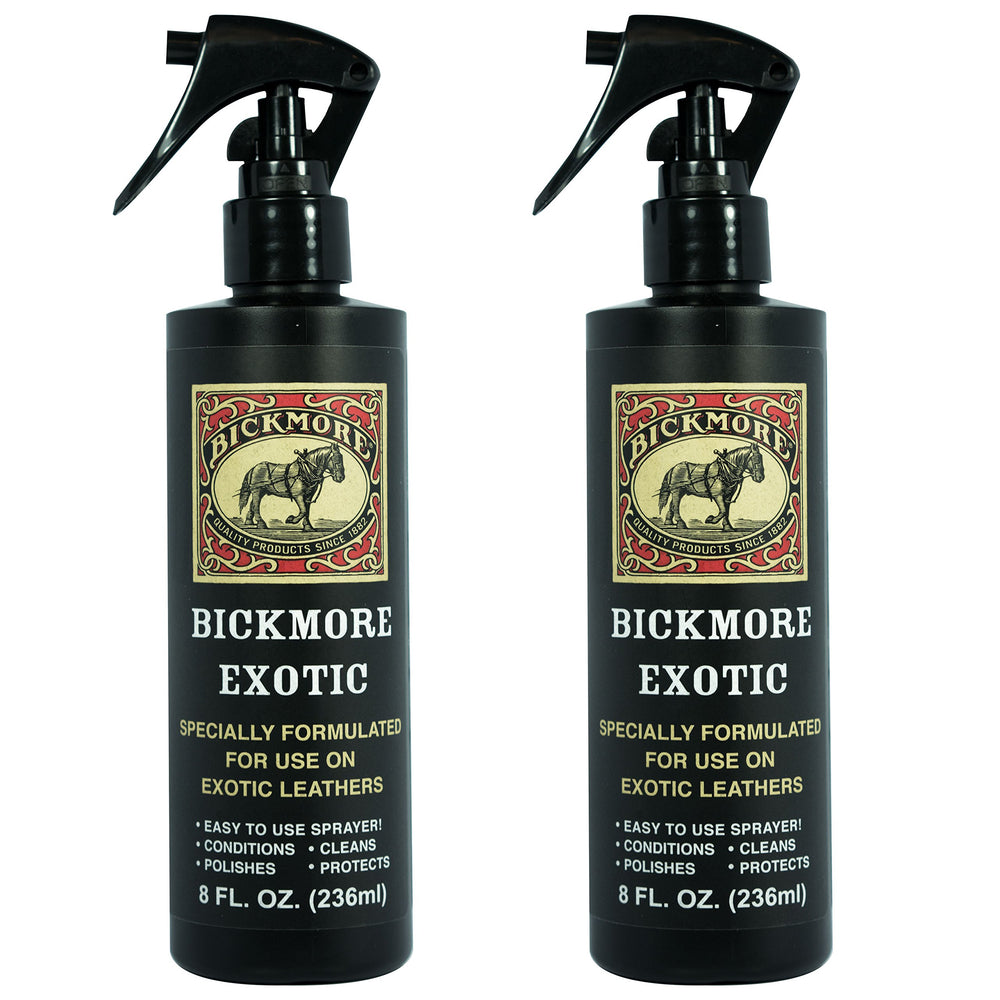 Bickmore front packaging showing two 8 oz bottles and product benefit