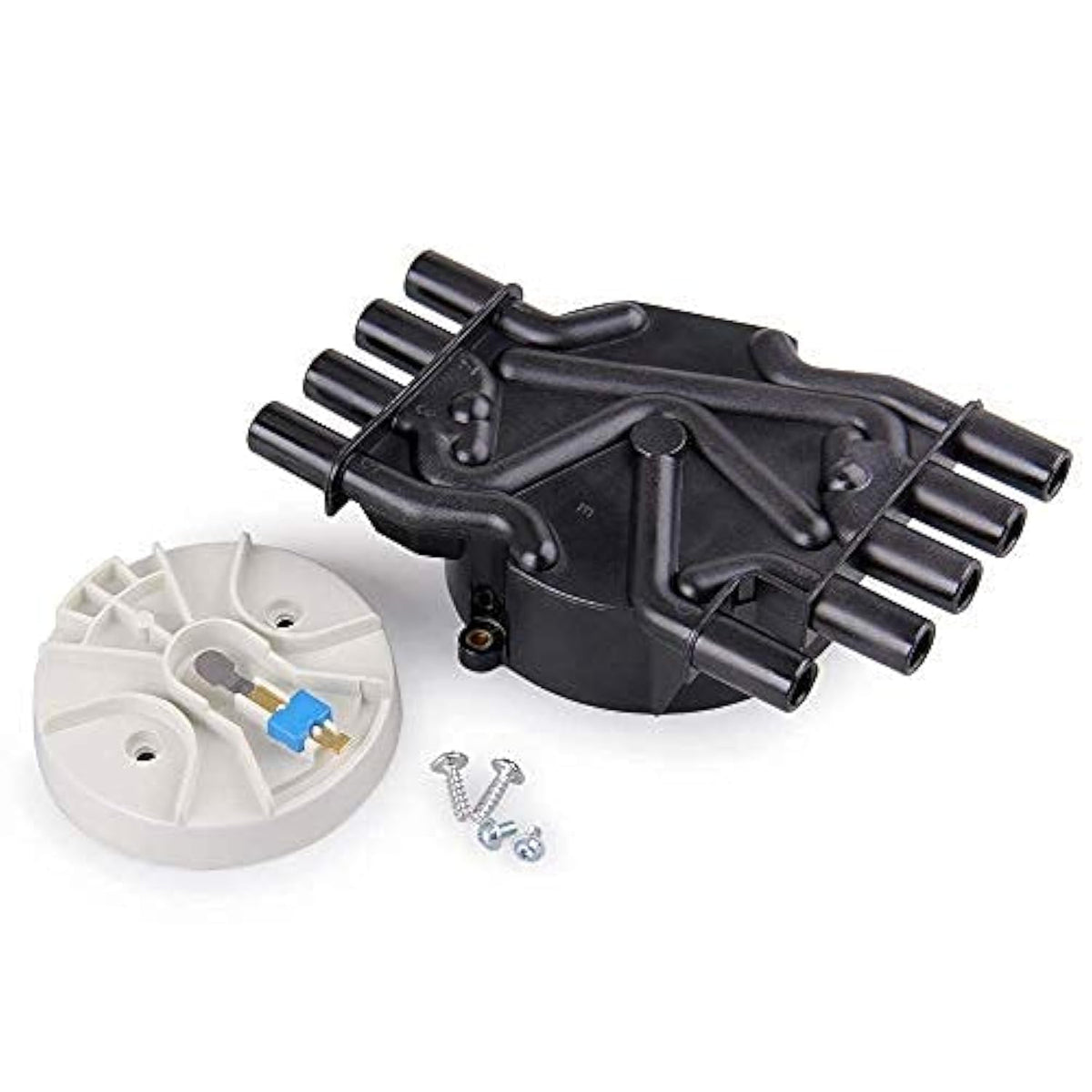 big-autoparts distributor cap front view showing clean towers and reliable fit