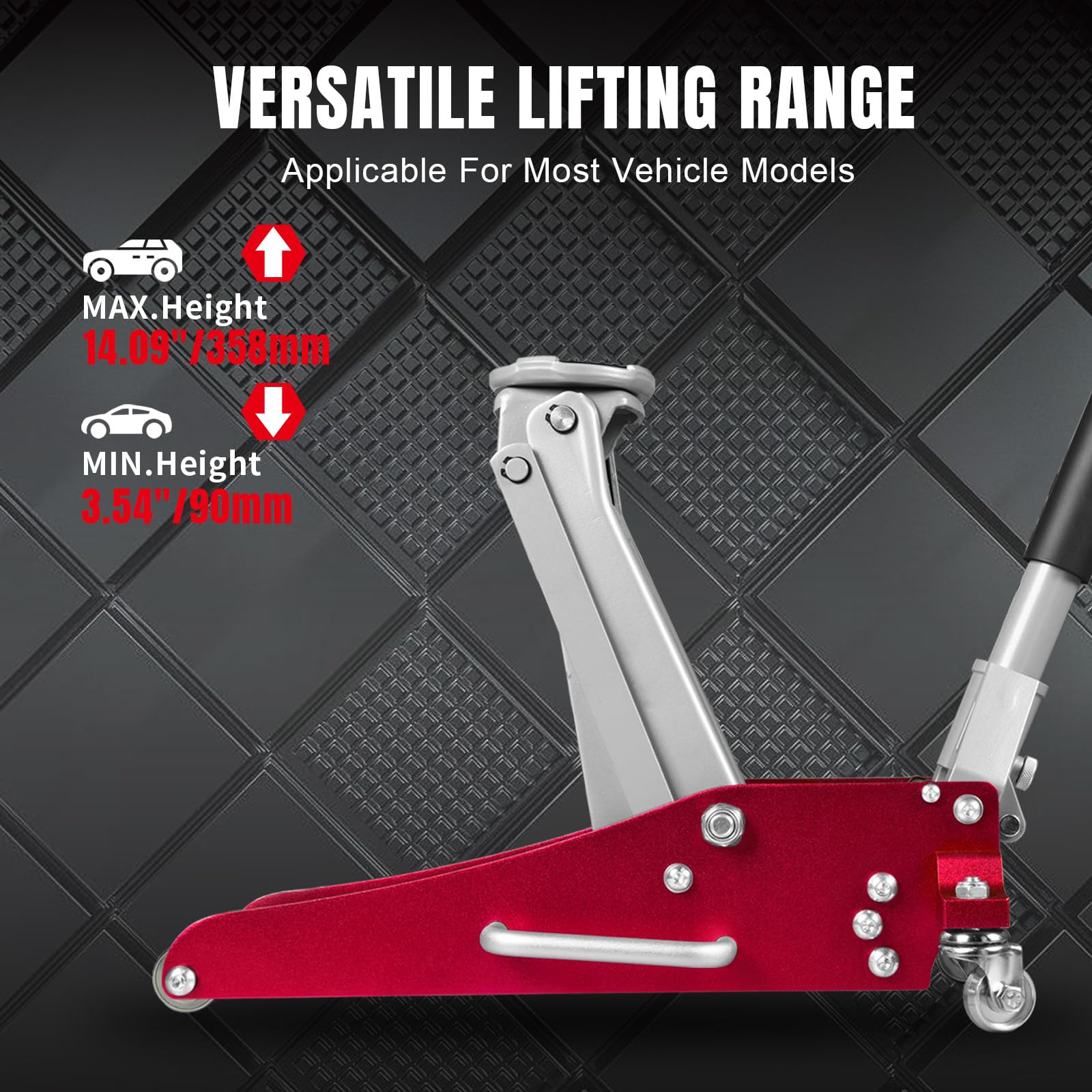 BIG RED side handle detail highlighting easy transport advantage