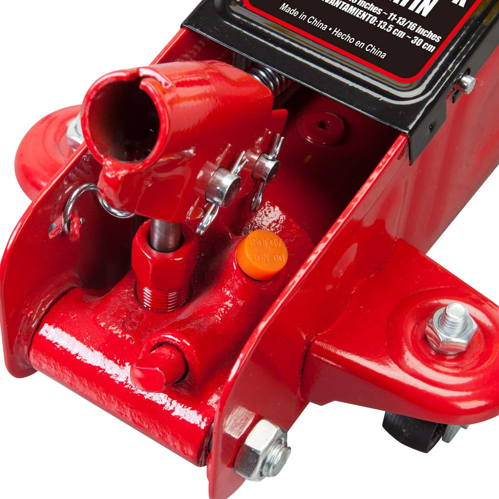 BIG RED blow mold case open demonstrating tidy storage and transport benefit