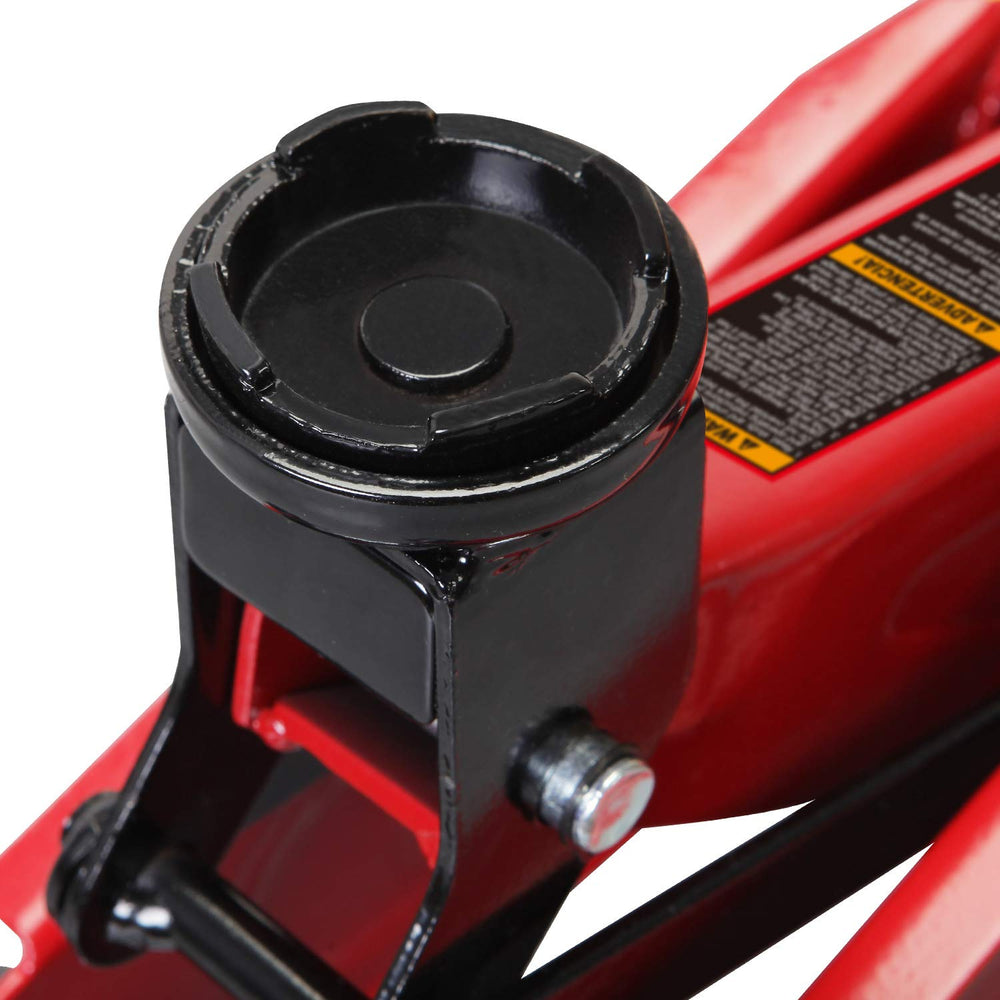 BIG RED caster view highlighting smooth maneuverability and stable base
