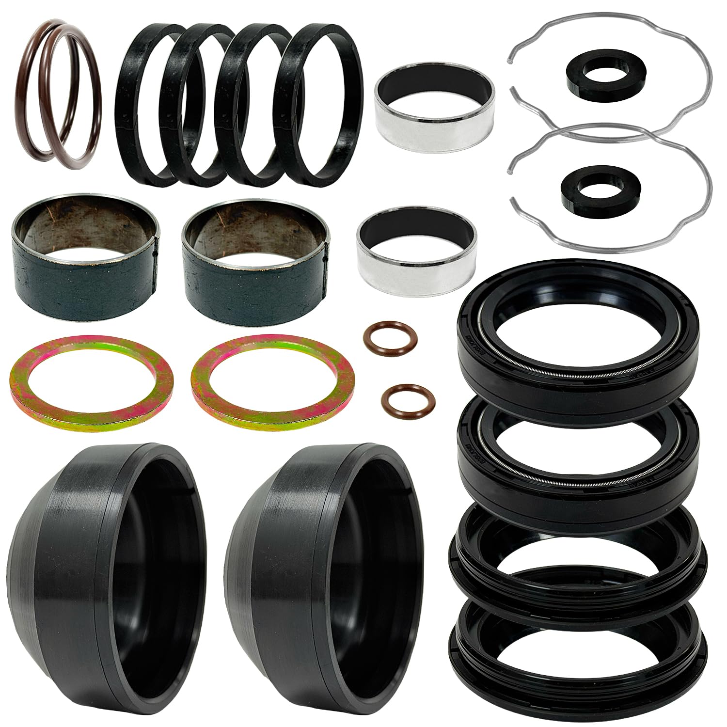 BIGLKNM kit front packaging showing complete 41mm rebuild components and clear fitment list