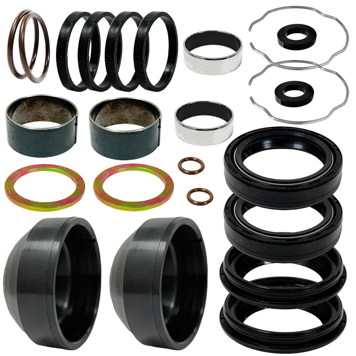 BIGLKNM kit front packaging showing complete 41mm rebuild components and clear fitment list