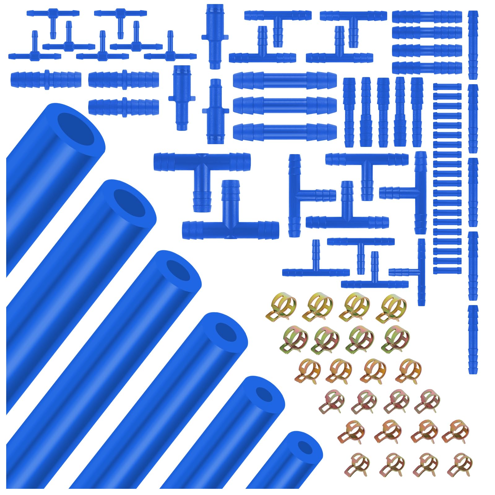 BILEKSU front packaging showing full 94-piece vacuum hose kit for easy identification