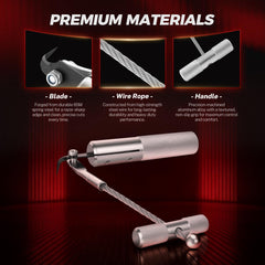 BILITOOLS adhesive cutter detail, precise edge to slice bonded sealant
