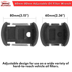 BILITOOLS claws sprung open demonstrating auto-clamp spring for fast adjustment