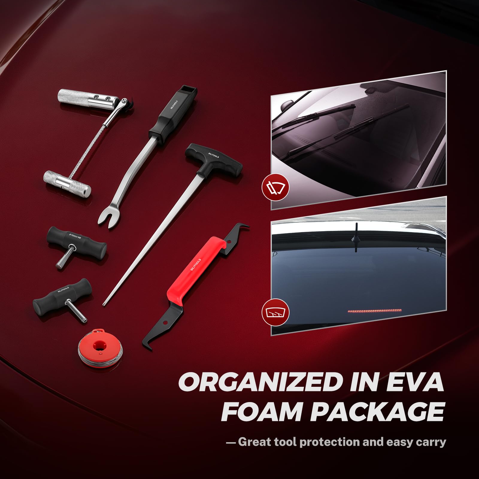 BILITOOLS EVA case closed for transport, protects tools and wire