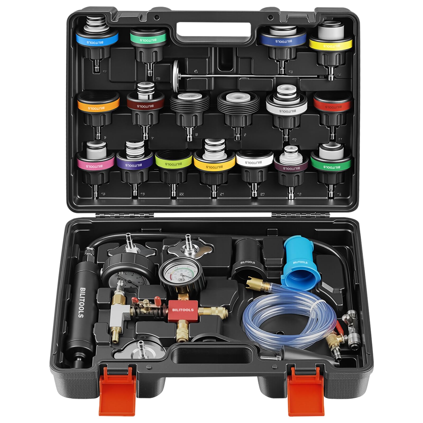BILITOOLS full kit laid out showing case and all 28 pieces for quick selection