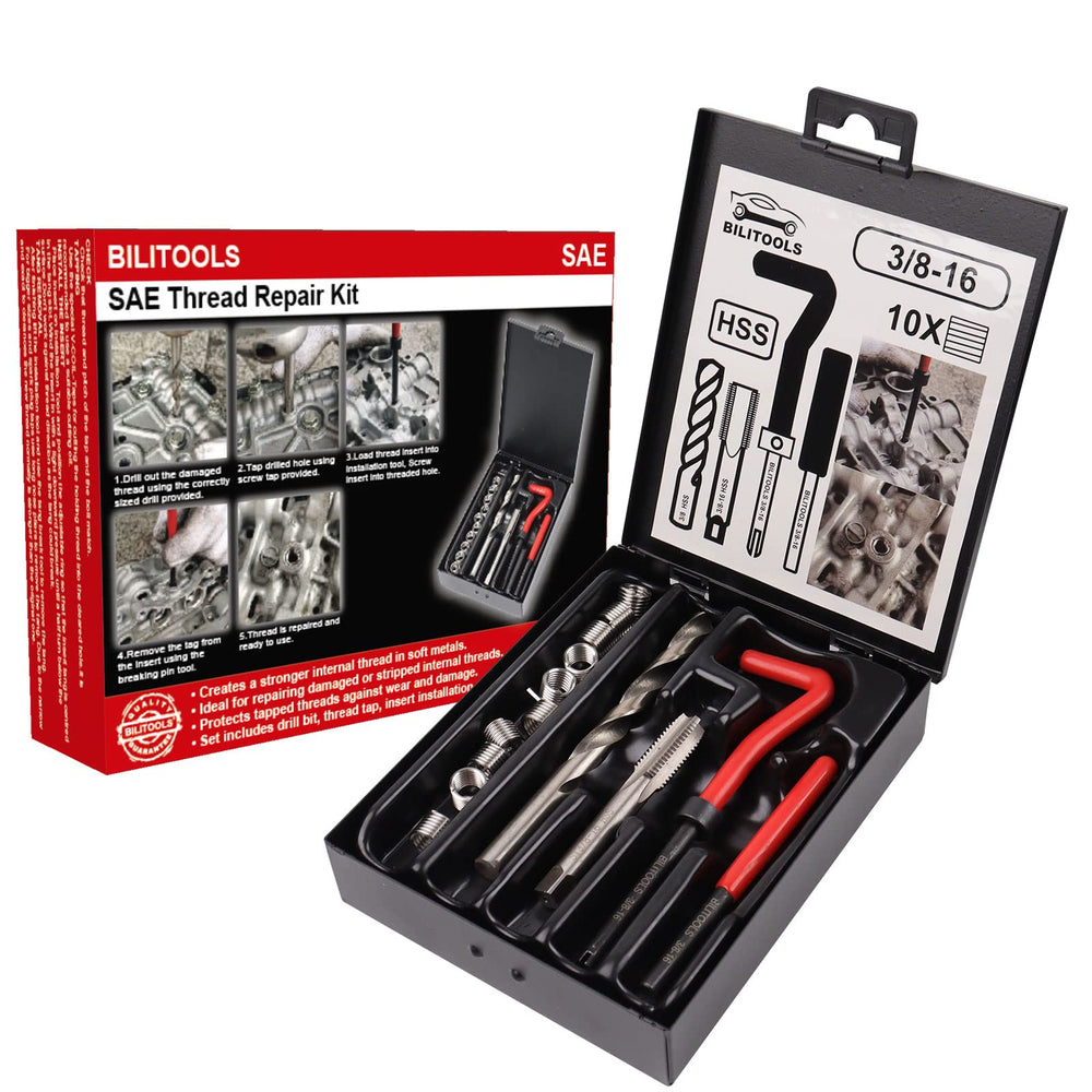 BILITOOLS front case open showing organized kit for fast repairs