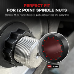 BILITOOLS hex bit sockets detail, offering secure access to internal bolts