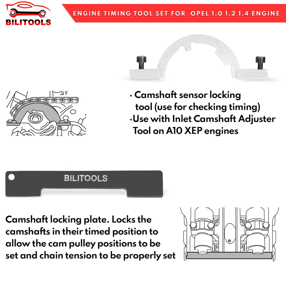 BILITOOLS molded case organized layout for easy transport and storage