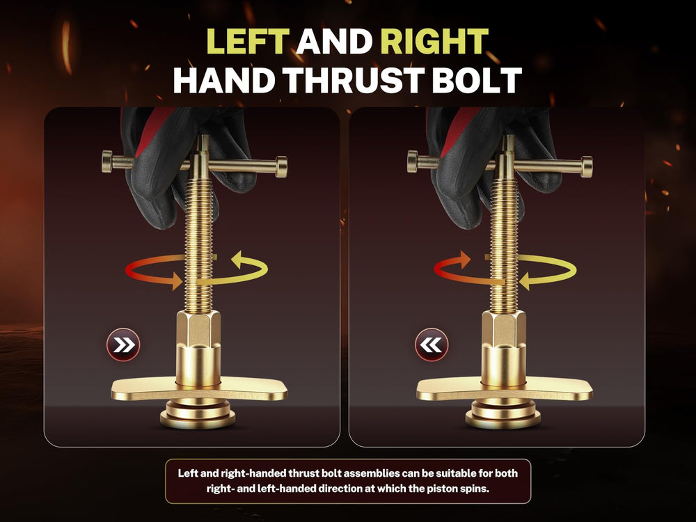 BILITOOLS two reaction plates displayed to stabilize calipers and prevent slippage benefit