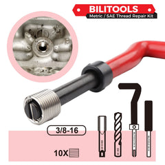 BILITOOLS tap and thread detail illustrating precise thread cutting