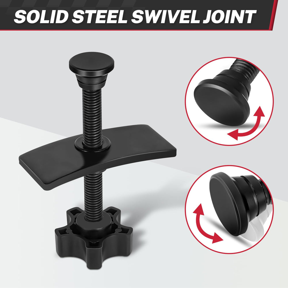 BILITOOLS clear view of screw threads for smooth, consistent compression