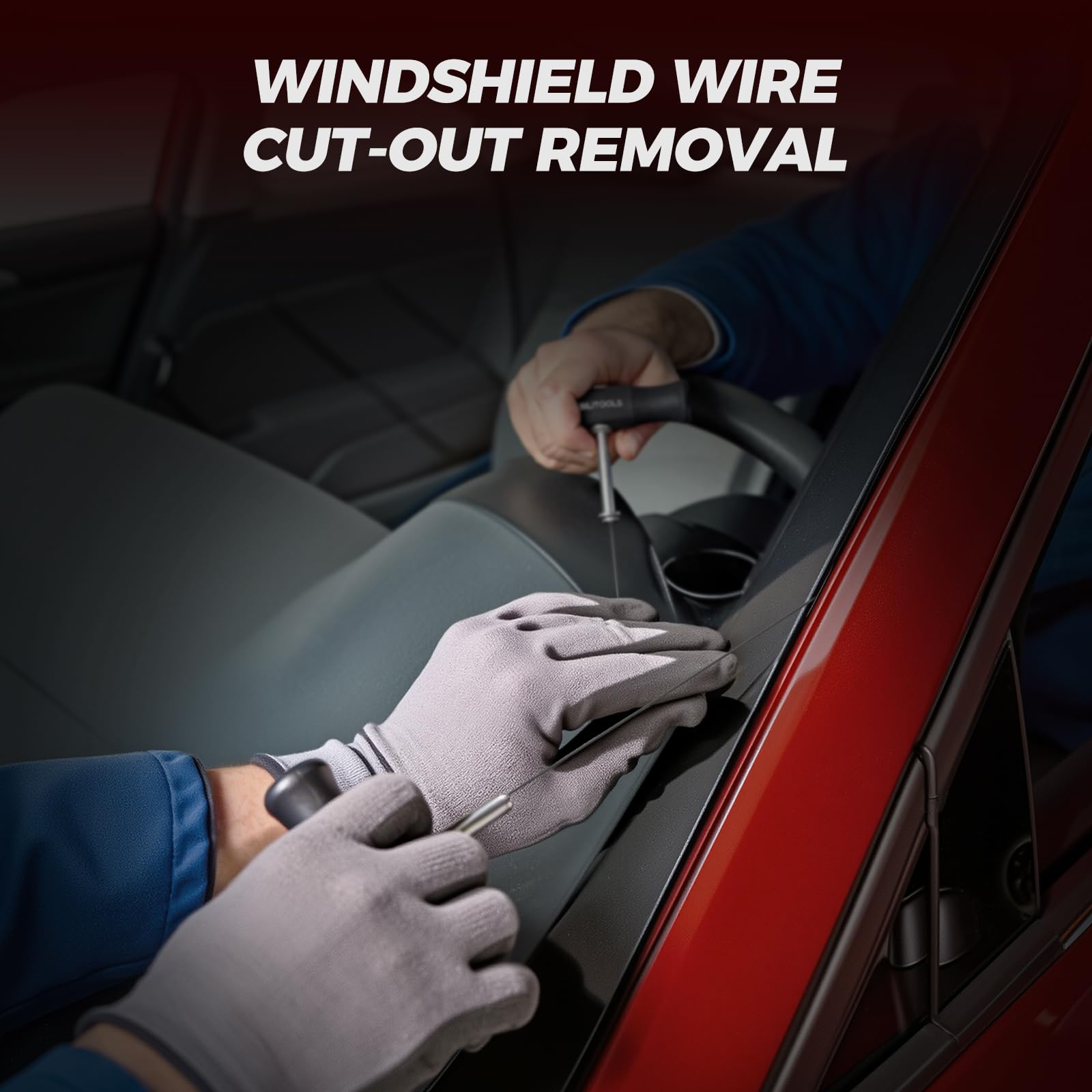 BILITOOLS wire T-handles, secure grip for steady pulling force