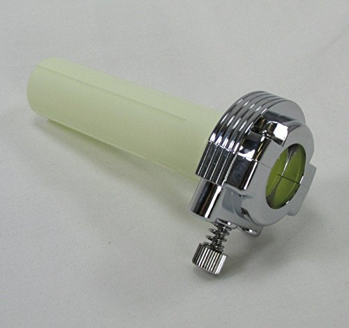 Billet Proof closeup of knurled tension screw for precise return adjustment