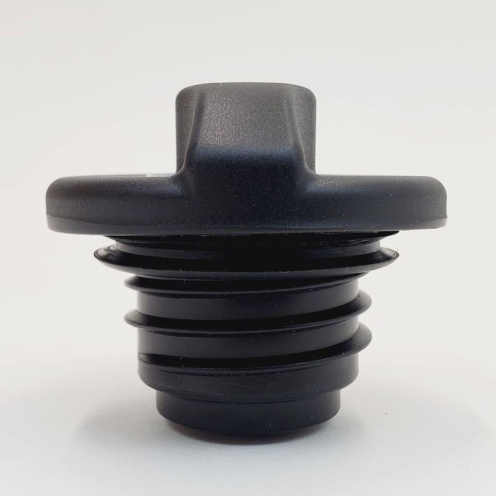 Billet Proof Designs installed on touring Harley illustrating vented cap in use