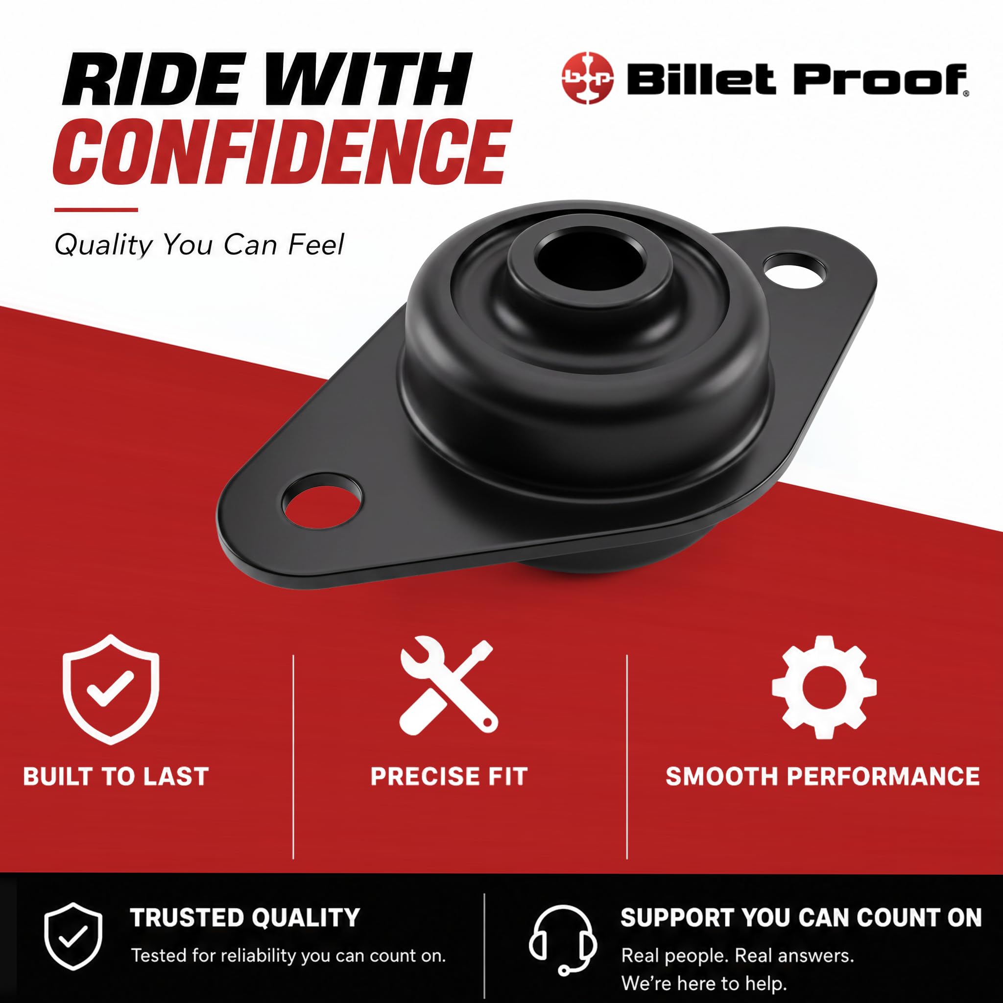 Billet Proof Designs mount with hand tools ready for install showing quick replacement benefit
