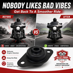 Billet Proof Designs mount side profile with tapered section benefiting correct orientation