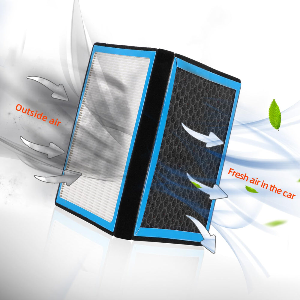 Billowy CF11966 installed in vehicle airbox illustrating straightforward tool-free fitment