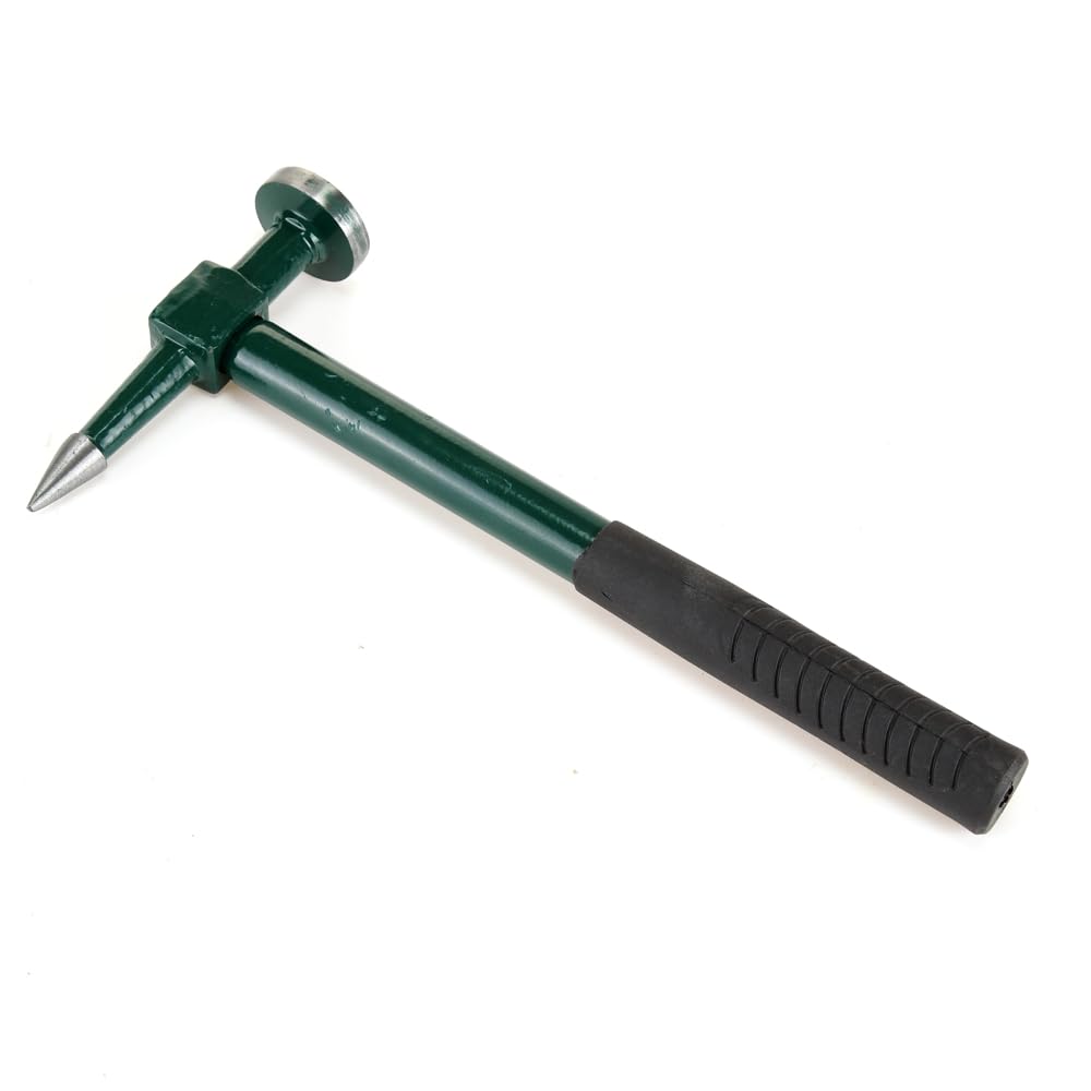 BinaryABC hammer head closeup showing impact-resistant steel and smooth striking surface
