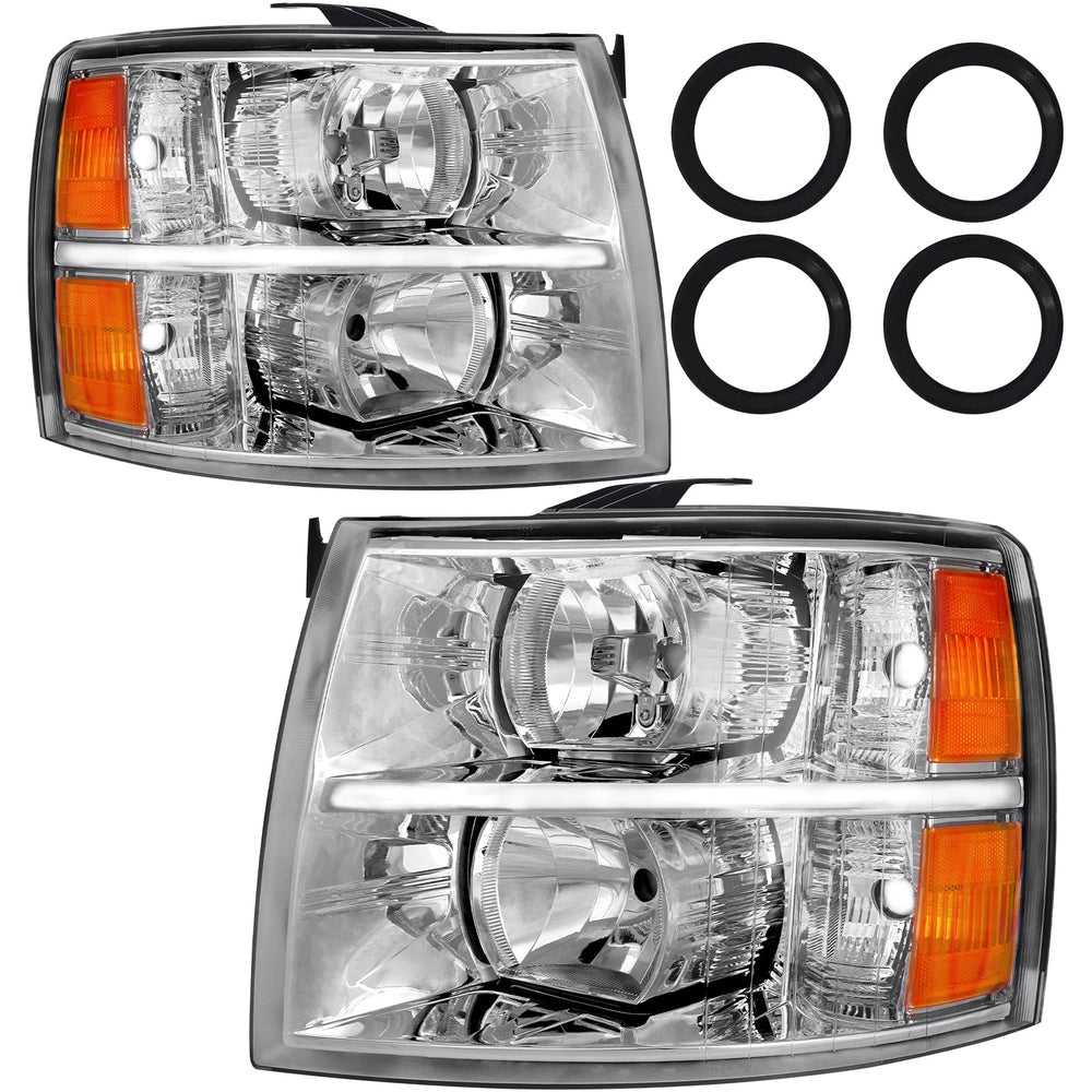 Bincmay front view assembly pair showing clean fit and improved visibility