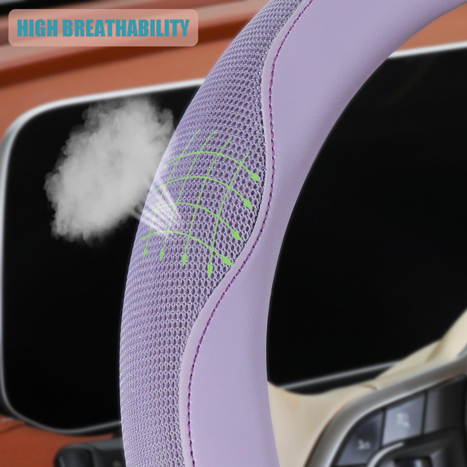 Binsheo detail of rubber inner ring with non-slip lattice for secure hold