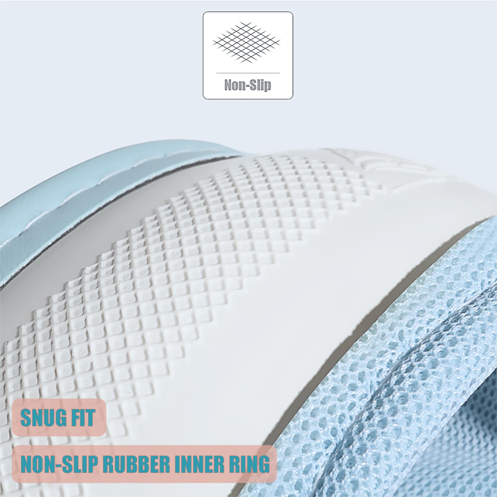 Binsheo steering wheel cover next to ruler showing 15-inch fit for correct sizing