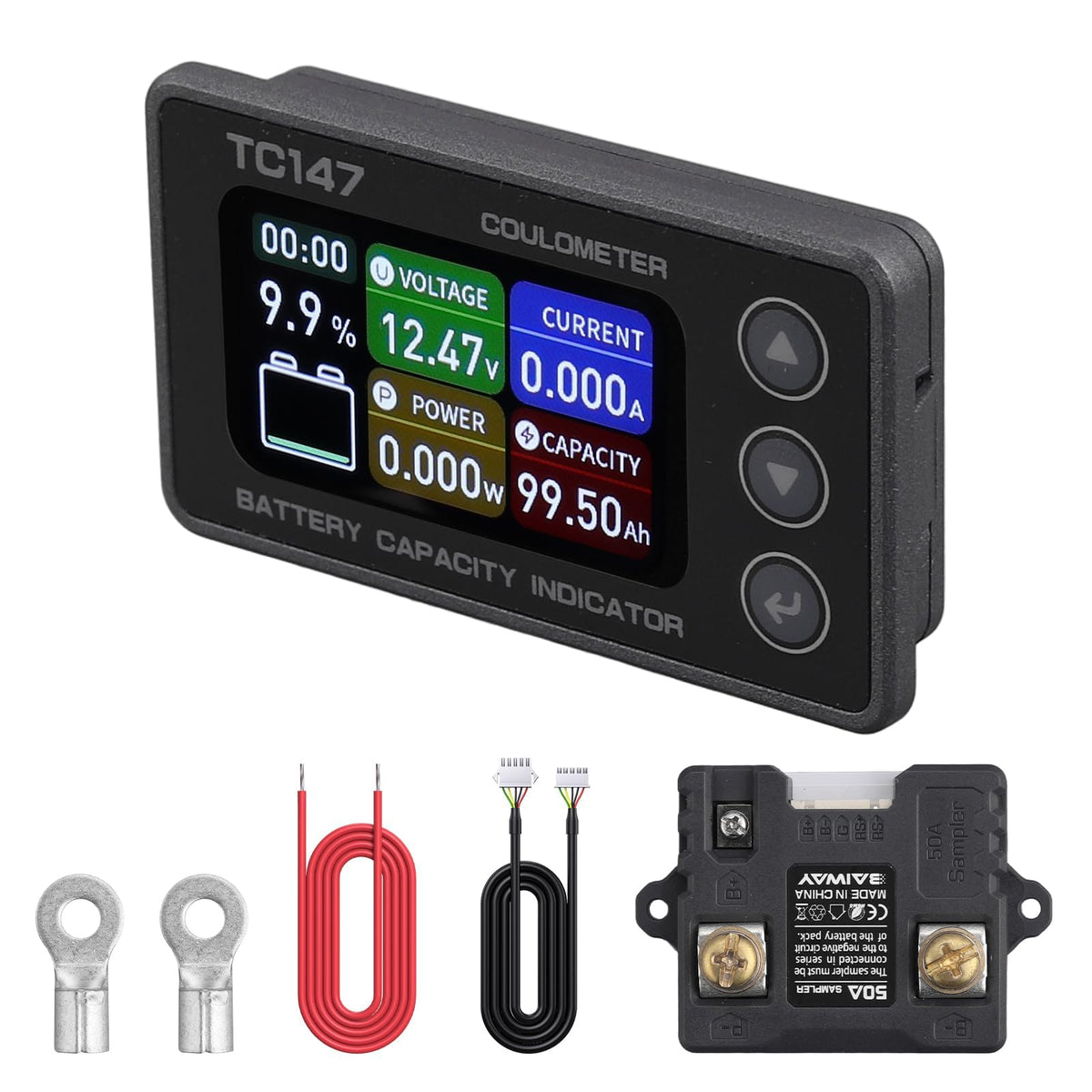 BINTA front display showing clear readings and instant monitoring benefit
