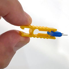 BioFuse fuses beside a ruler showing mini APM dimensions for accurate fit benefit