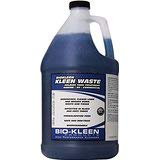 Biokleen Kleen Waste being poured to show liquid texture and pour control for accurate dosing