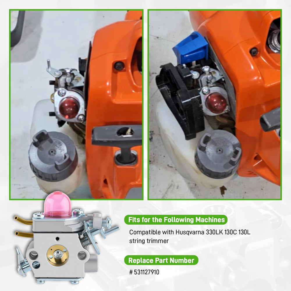 BioLion primer bulb close-up showing durable diaphragm for reliable fuel priming
