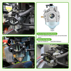 BioLion close-up of throttle body and choke linkage highlighting precise machining