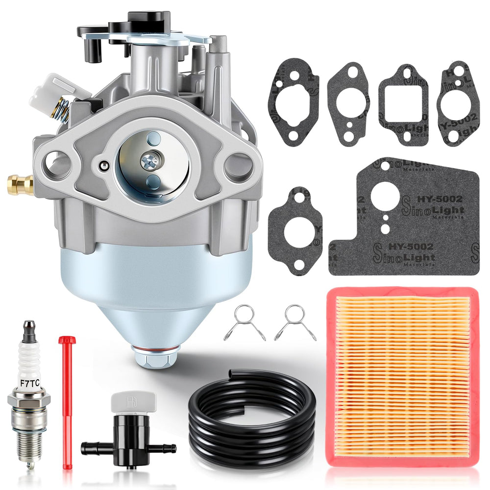 BioLion carburetor front view showing ports and mounting points for easy identification