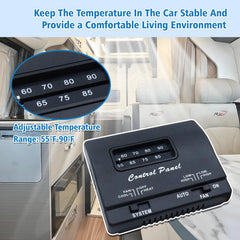 BIPIMIFI thermostat mounted in RV panel restoring climate control quickly
