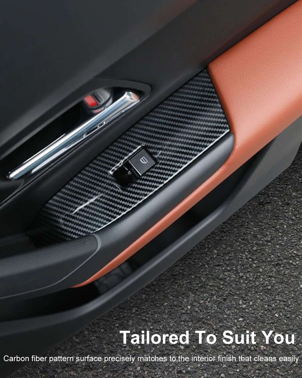 Birbenben driver side control area in use showing improved feel and sporty appearance