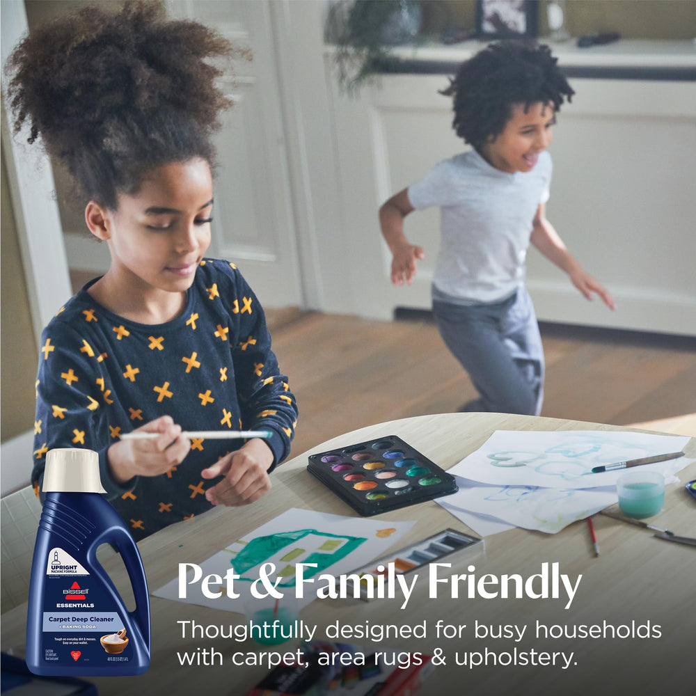 Bissell baking soda ingredient close-up highlighting odor control
