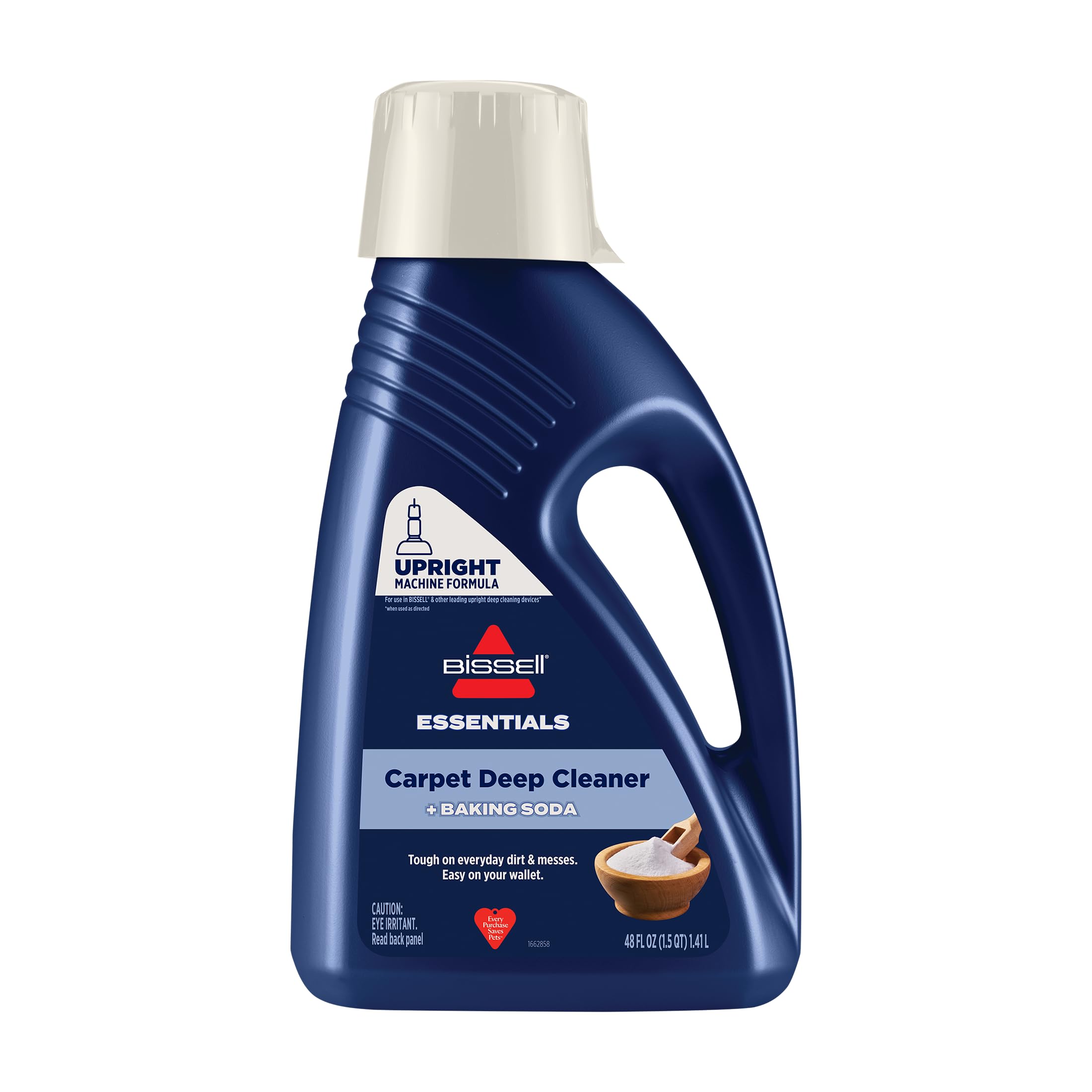 Bissell front bottle label showing product name and benefits