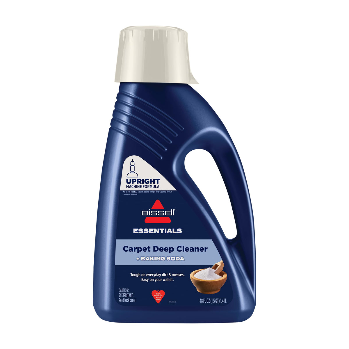 Bissell front bottle label showing product name and benefits