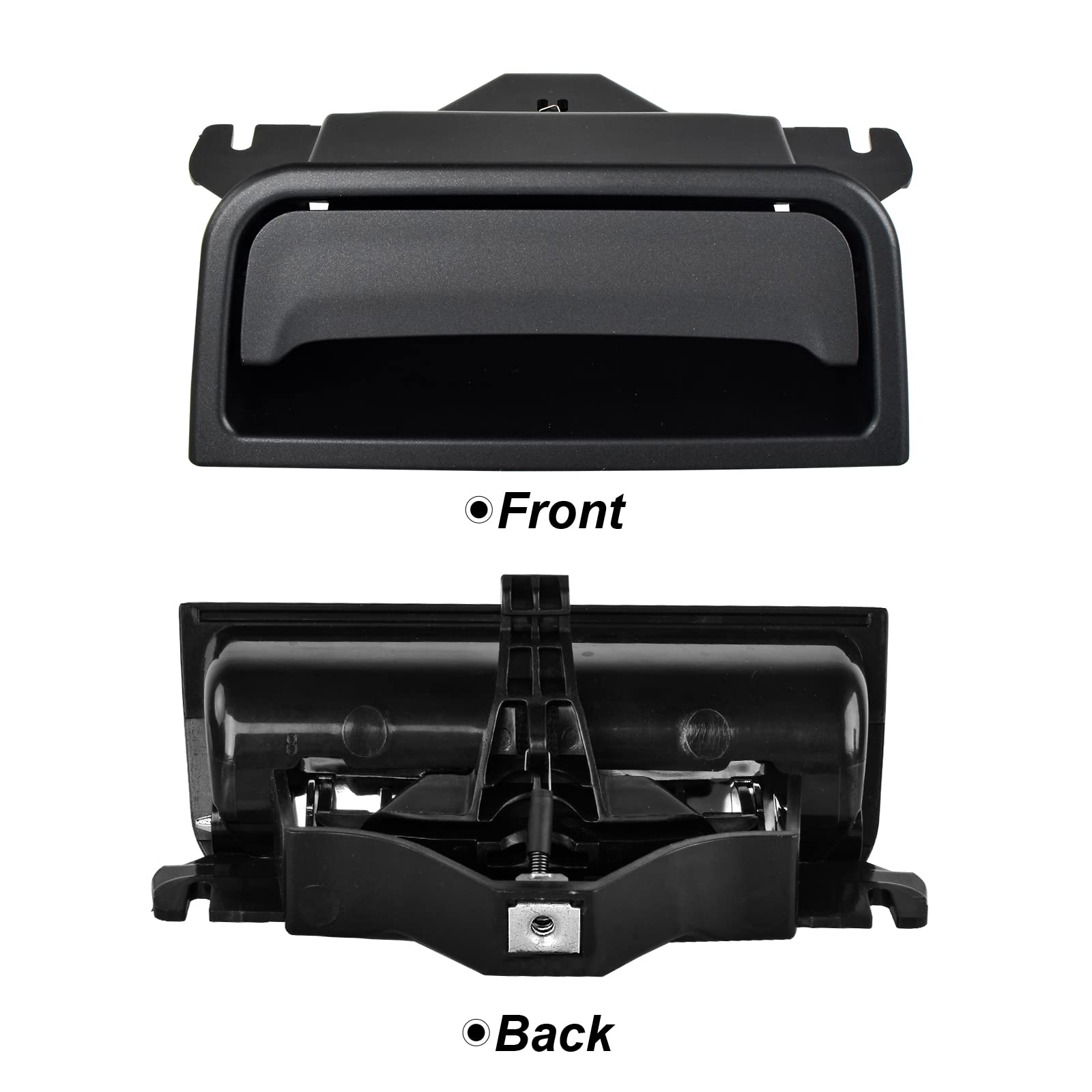 BJYXSHOP texture and finish detail showing factory-style black surface for interior match