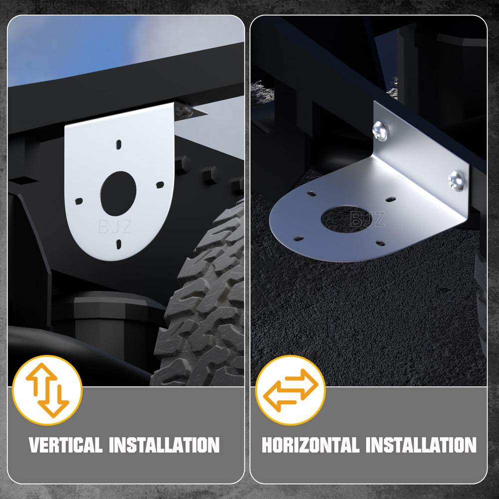 BJZ hardware kit with screws and nuts included for quick secure fastening