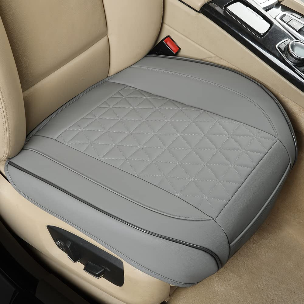 Black Panther front seat cover full view showing refined fit and protection