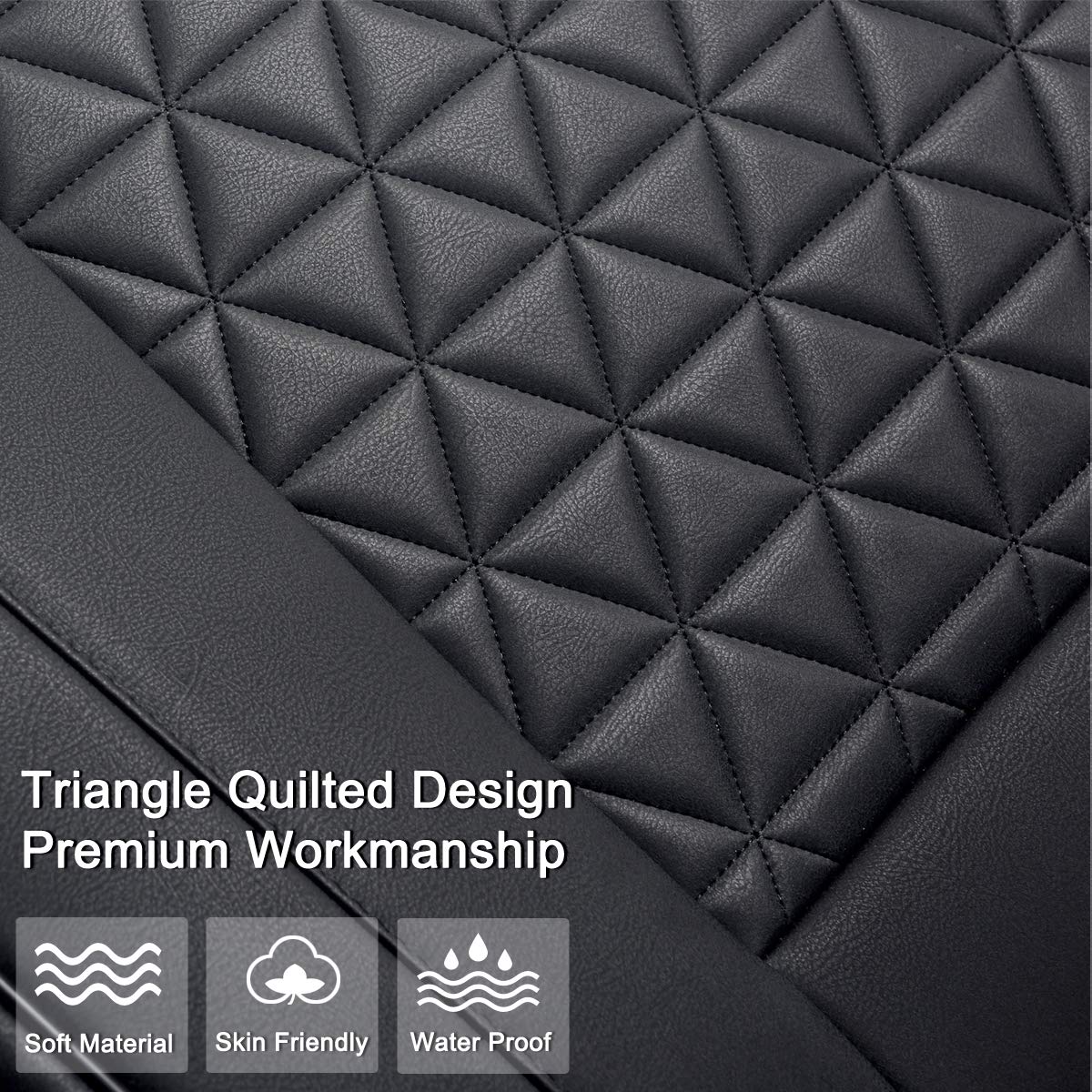 Black Panther installed in a sedan rear seat, neat protection