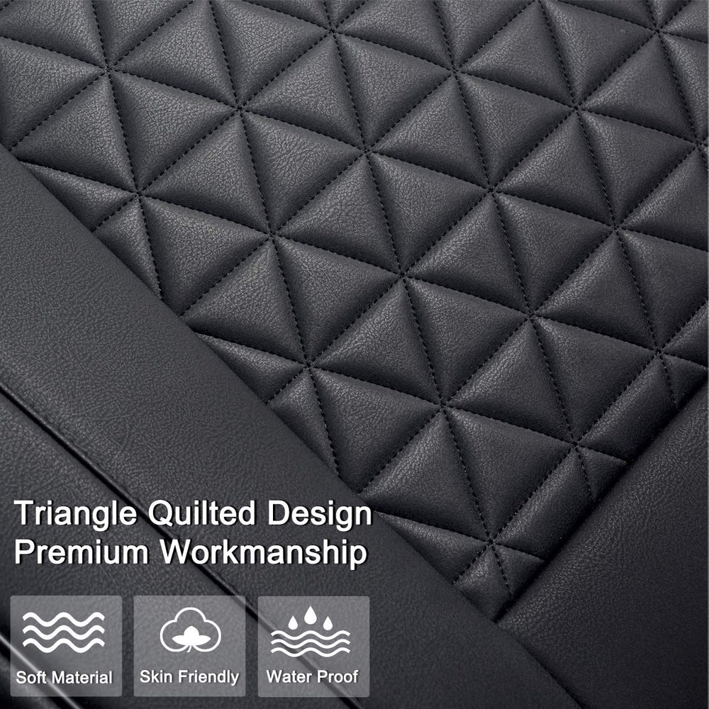Black Panther installed in a sedan rear seat, neat protection