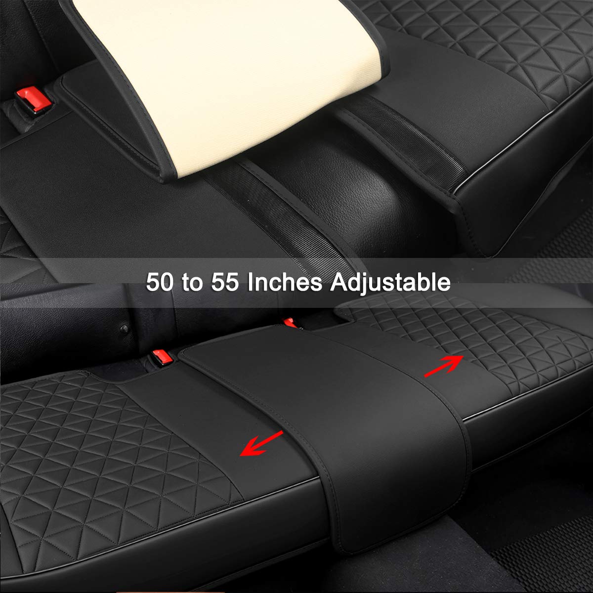 Black Panther seatbelt access shot showing buckle accessibility and safety