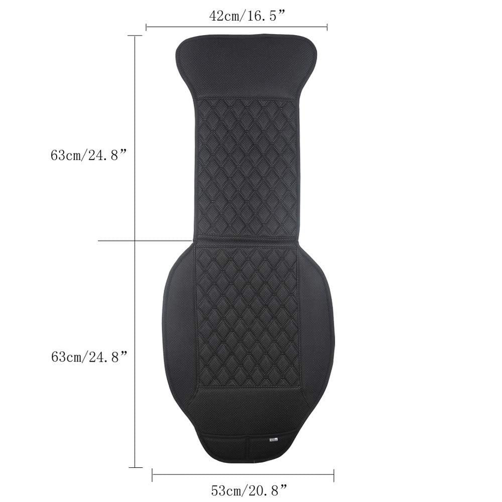 Black Panther size comparison with ruler showing universal-fit compatibility